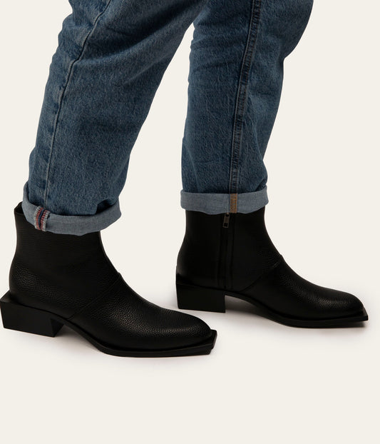 OTIS Men's Vegan Boots | Color: Black - variant::black