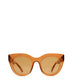 KAZ Cat-Eye Sunglasses | Color: Orange, White - variant::oranud