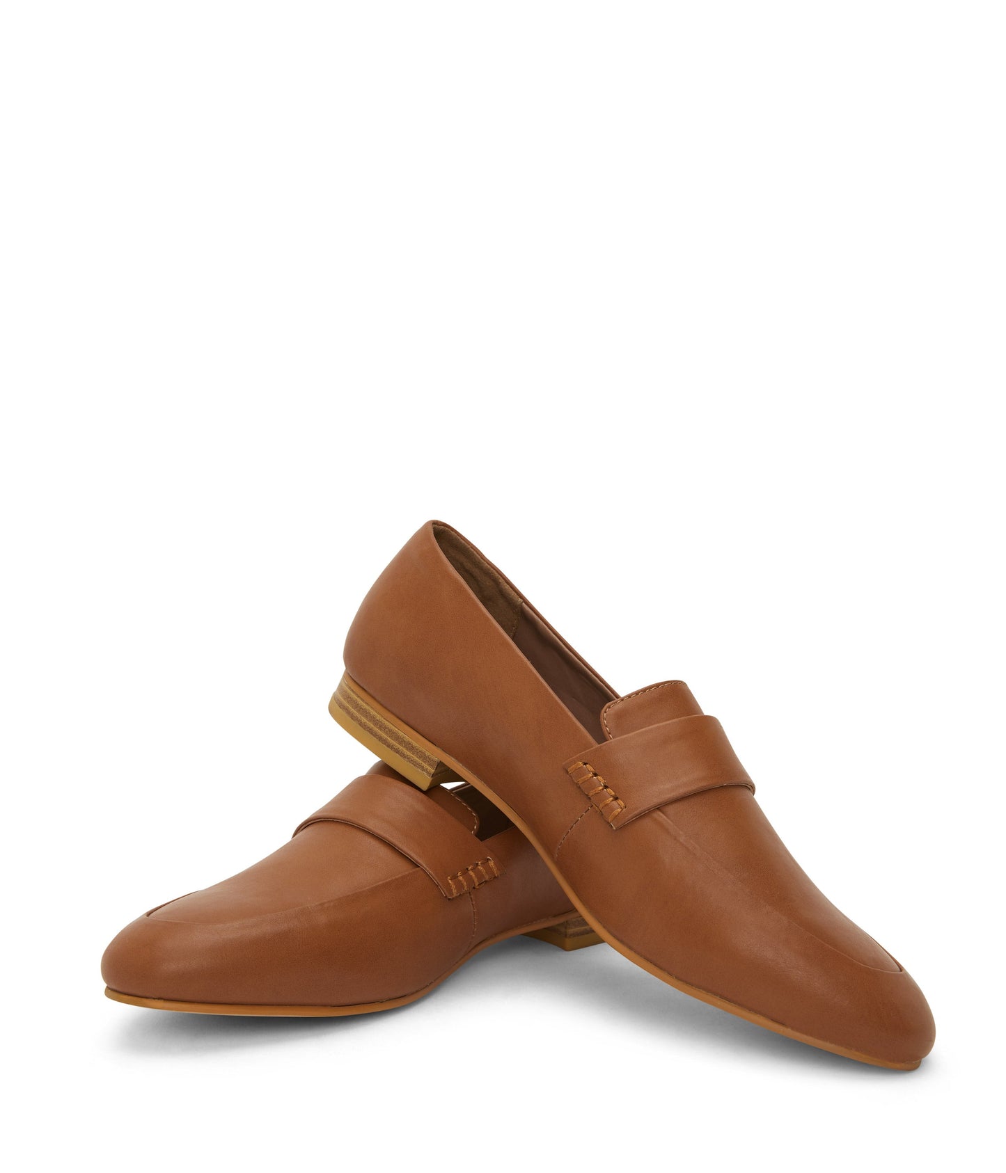 IVY Women's Vegan Loafers | Color: Brown - variant::chili