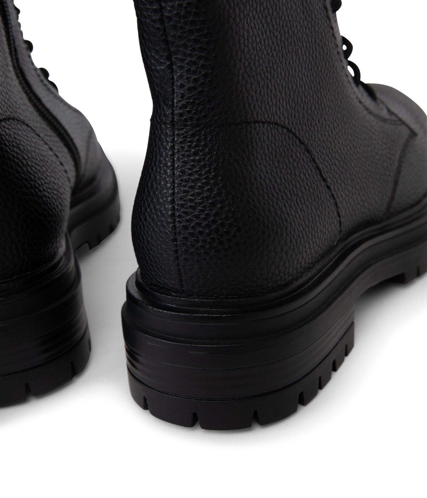 MAREE Women's Vegan Combat Boots | Color: Black - variant::black