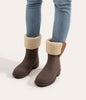 MARIA Women's Vegan Rain Boots | Color: Brown - variant::brown