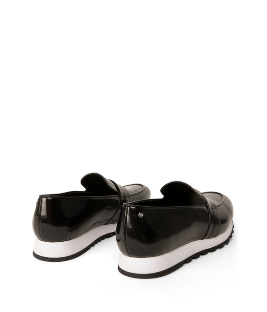 MILO Men's Vegan Slip-On Loafers | Color: Black - variant::black