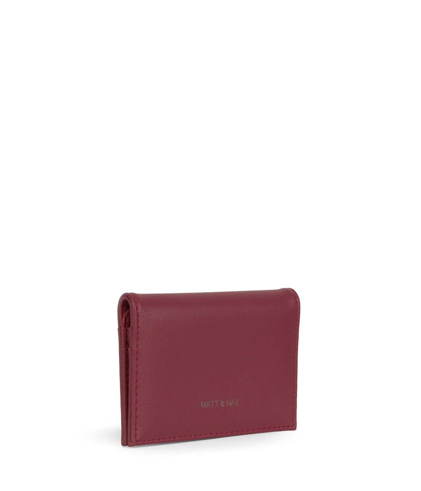 LIZ Vegan Folded Wallet - Arbor | Color: Red - variant::beetroot