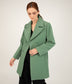 ODILIA Women's Vegan Coat | Color: Black - variant::black