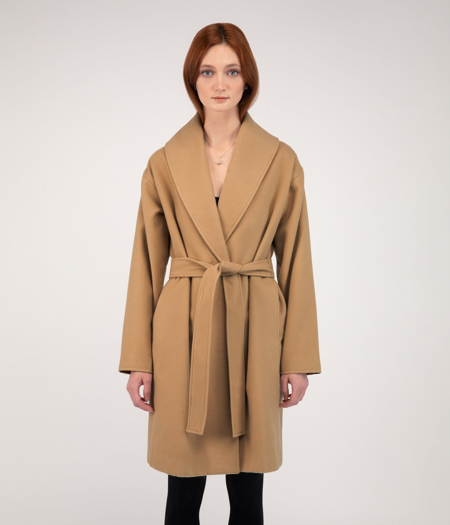 SOHEE Women's Vegan Coat | Color: Brown - variant::espresso