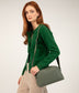 ARROW Vegan Crossbody Bag - Purity| Color: Black - variant::black