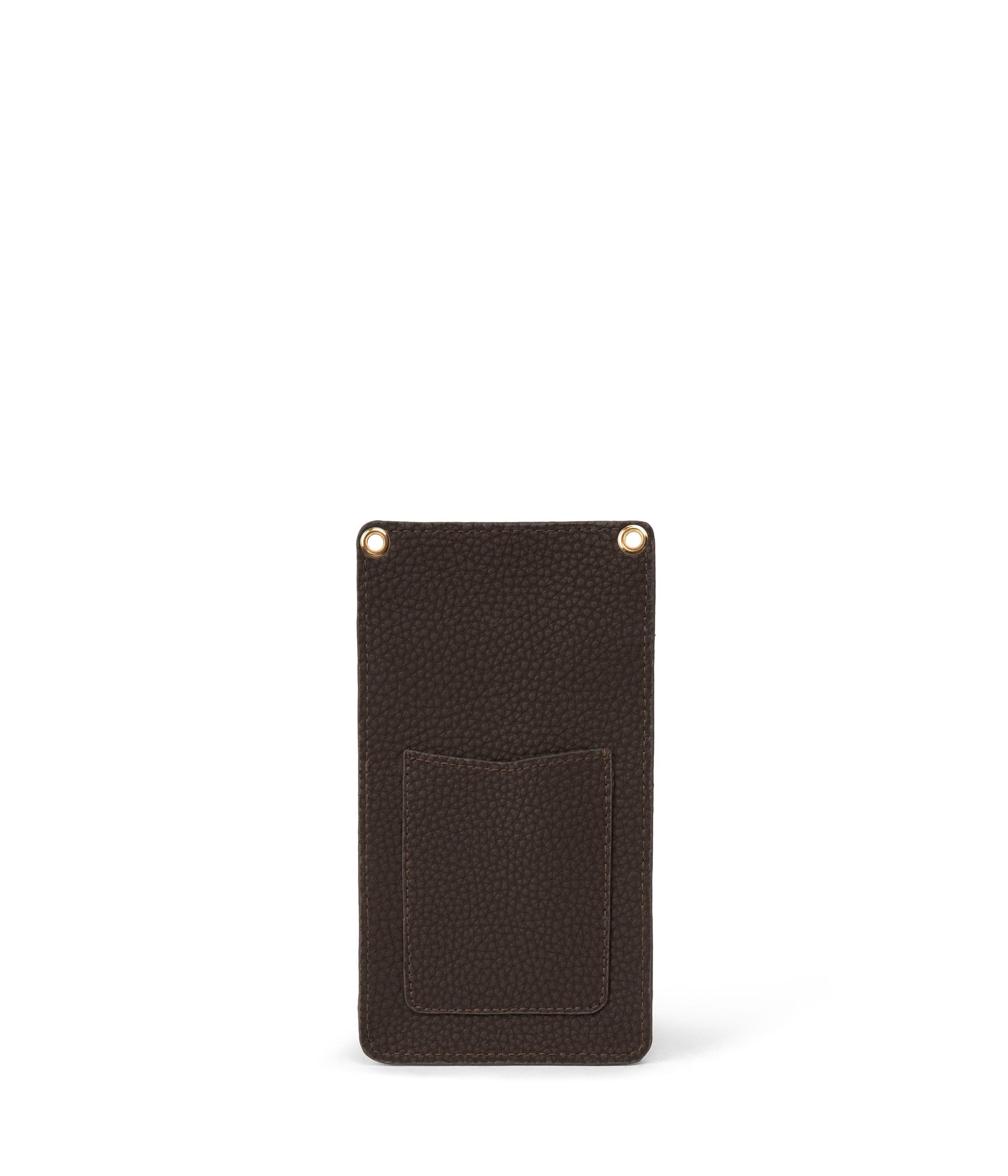 CUE Vegan Crossbody Phone Bag - Purity | Color: Brown - variant::truffle