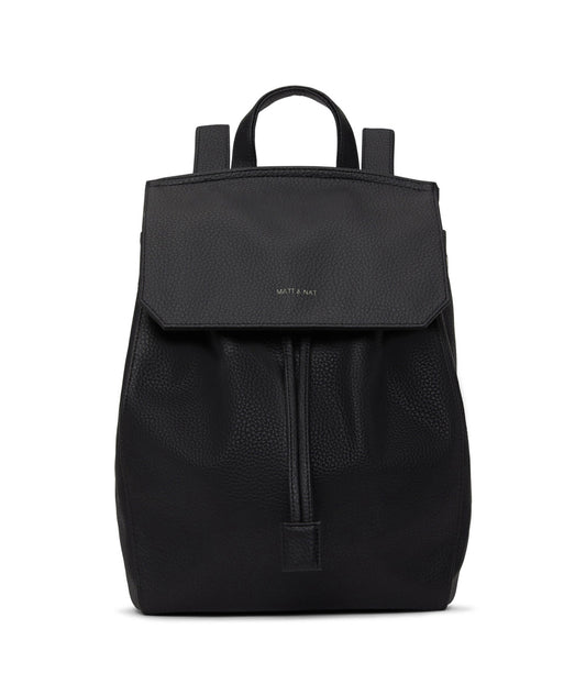MUMBAI MED Vegan Backpack - Purity | Color: Black - variant::black