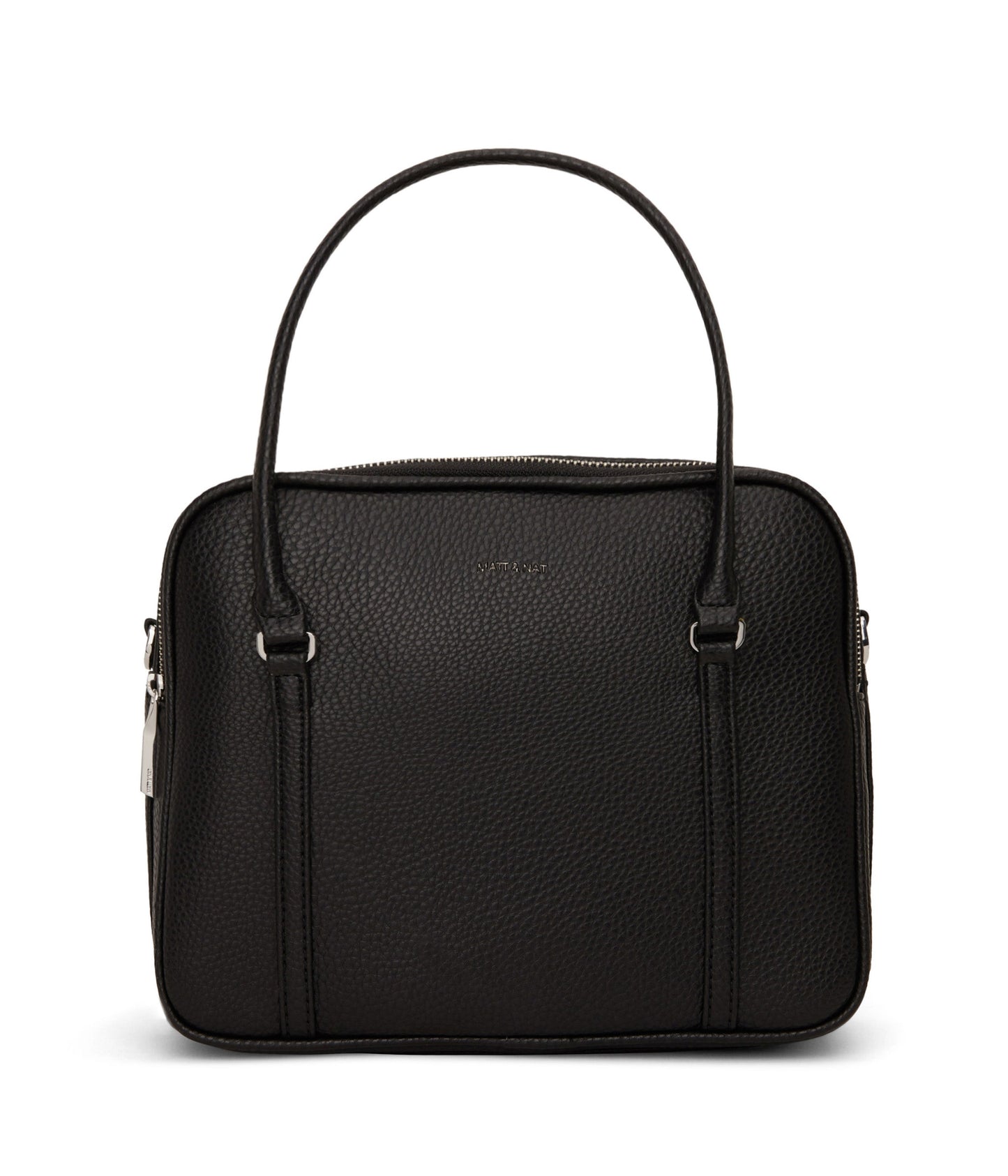 SABBILG Vegan Satchel - Purity | Color: Black - variant::black