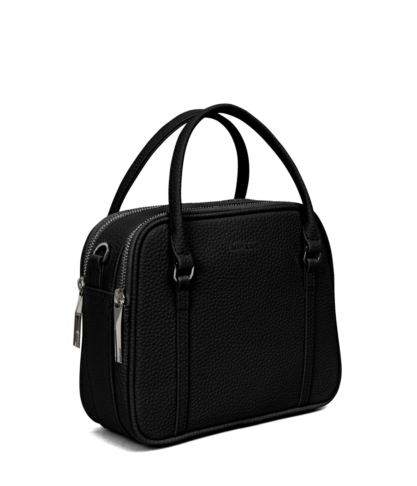 SABBILG Vegan Satchel - Purity | Color: Black - variant::black