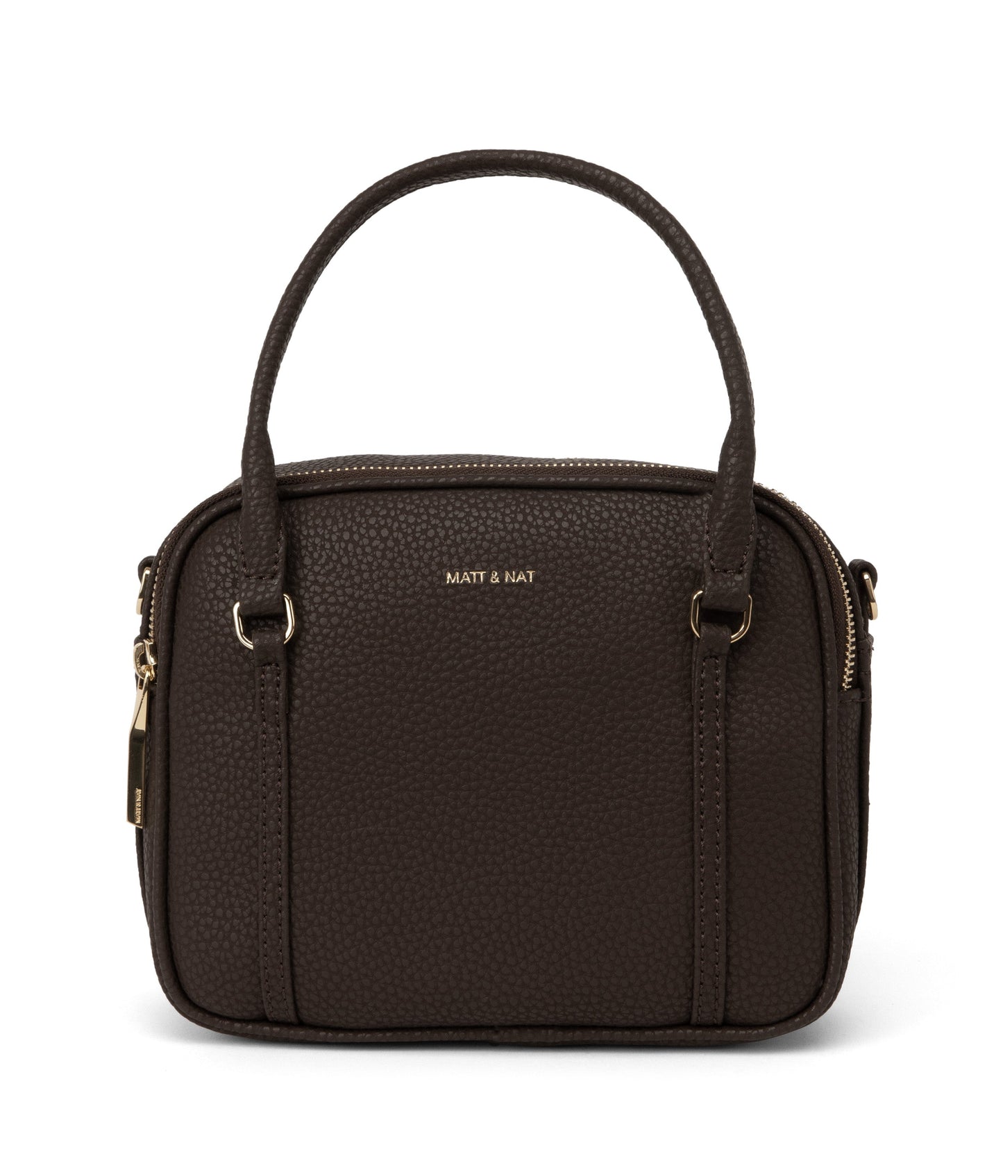 SABBILG Vegan Satchel - Purity | Color: Brown - variant::truffle