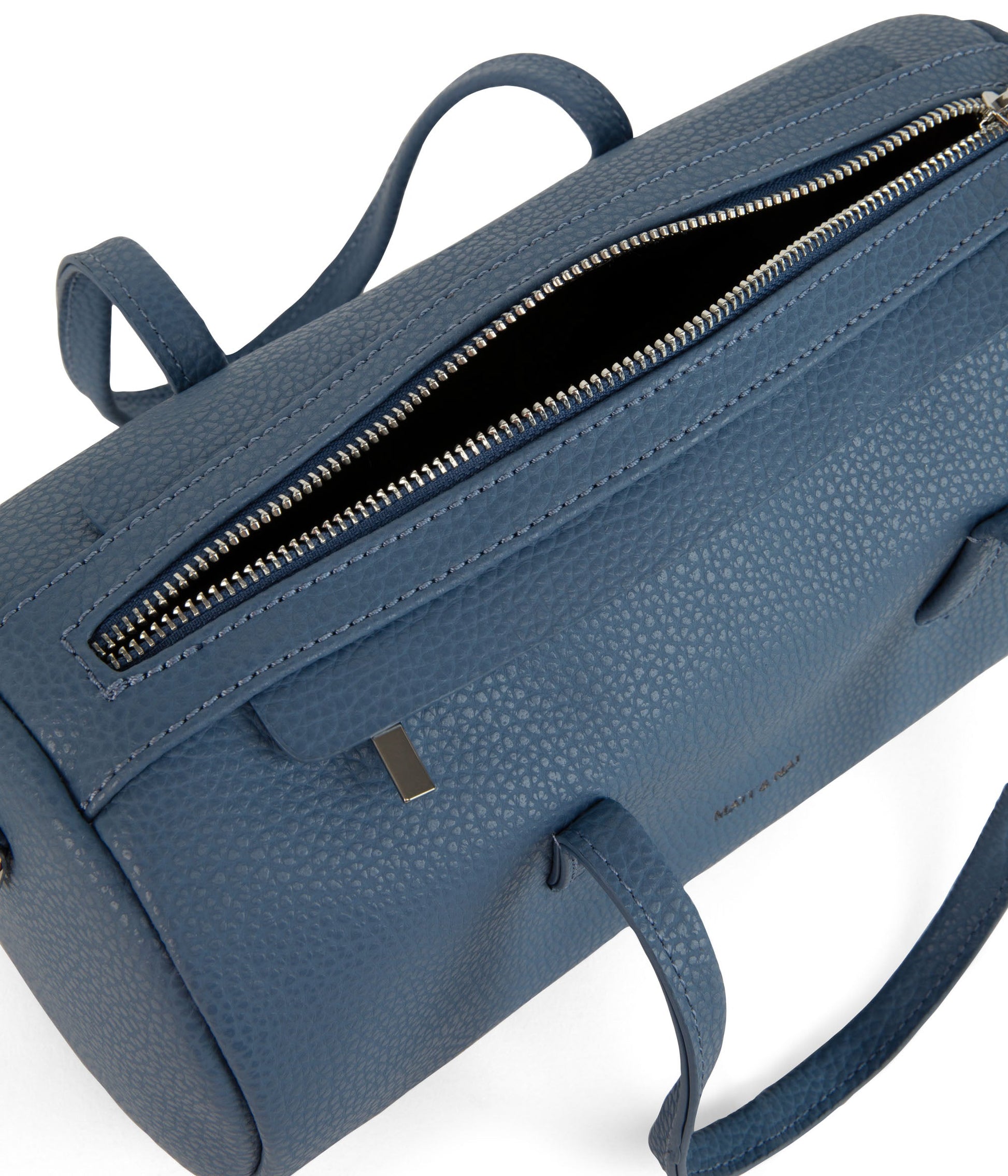 INES Vegan Barrel Bag - Purity | Color: Blue - variant::galaxy