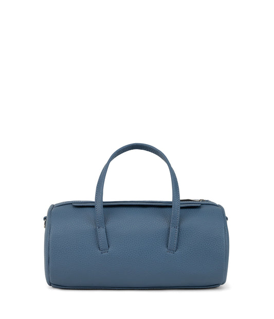 INES Vegan Barrel Bag - Purity | Color: Blue - variant::galaxy