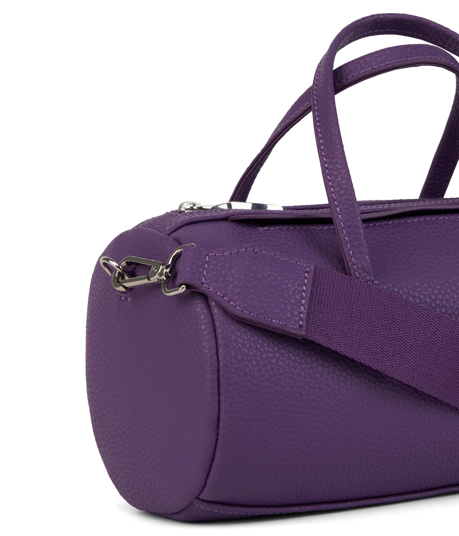 INES Vegan Barrel Bag - Purity | Color: Purple - variant::violet