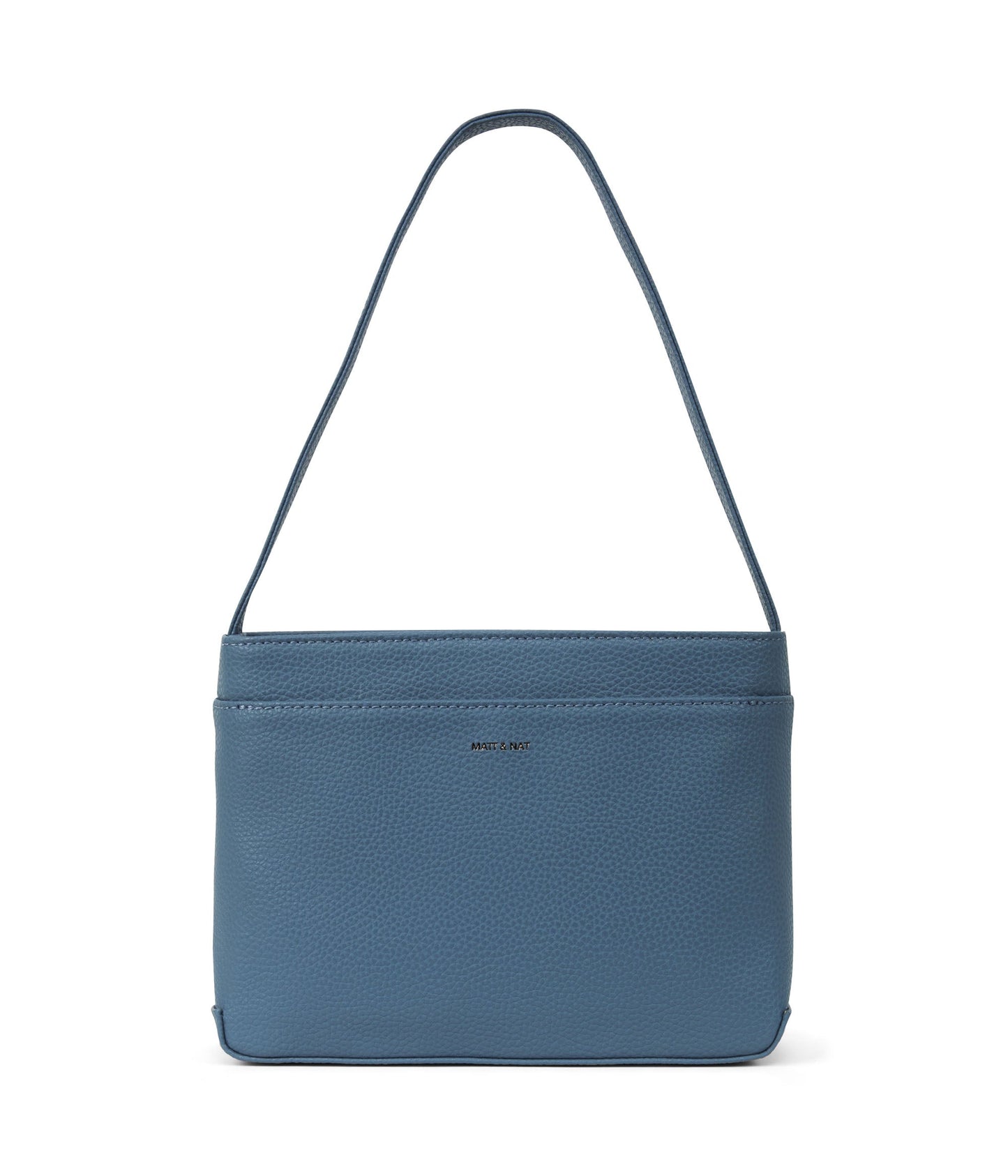 LUISA Vegan Shoulder Bag - Purity | Color: Blue - variant::galaxy