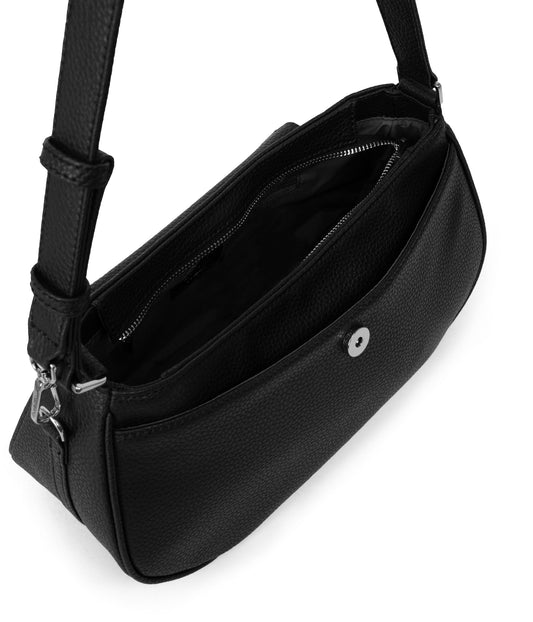 PIPER Shoulder Bag - Purity| Color: Black - variant::black
