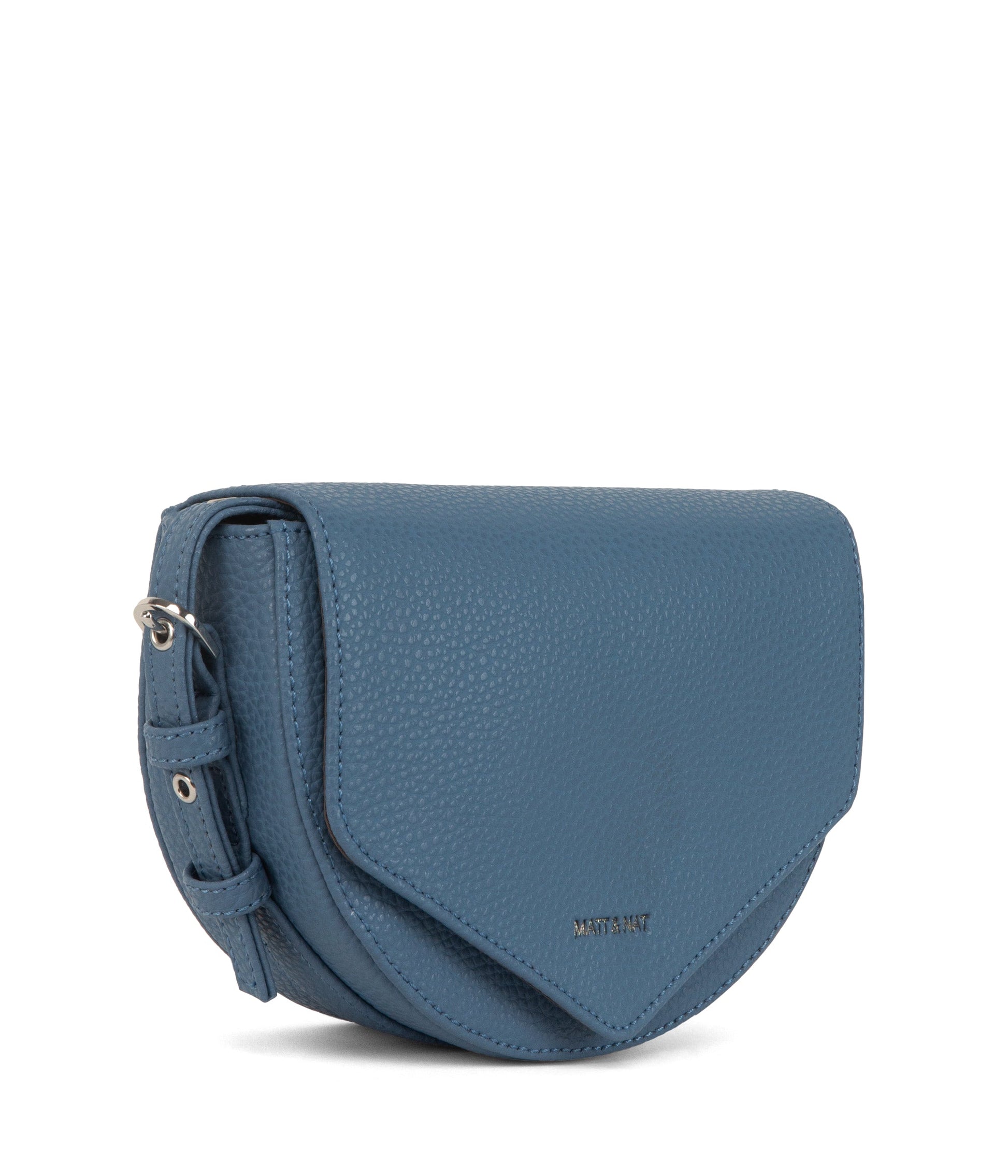 TWILL Vegan Saddle Bag - Purity | Color: Blue - variant::galaxy