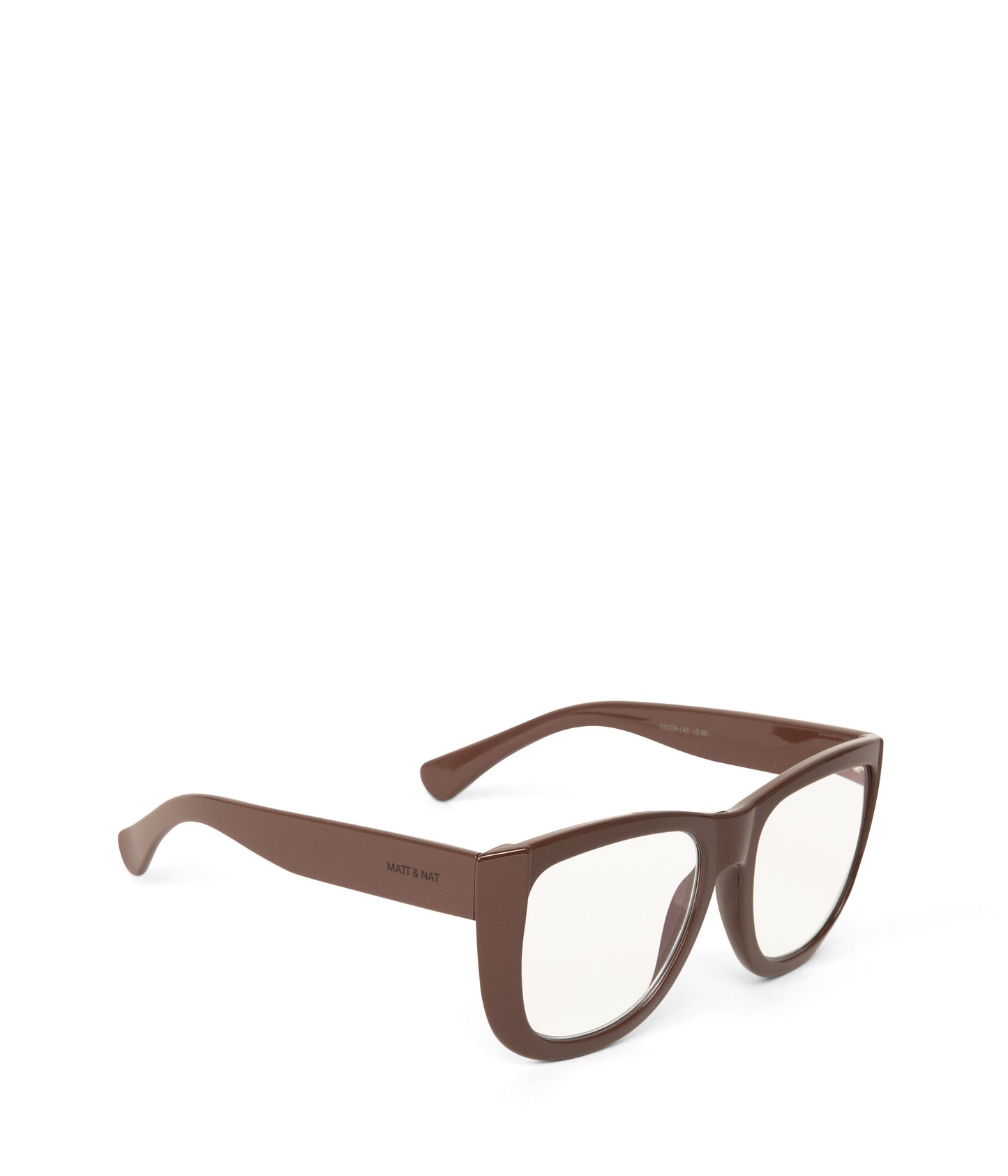 SAVA-3 Recycled Wayfarer Reading Glasses | Color: White - variant::nude