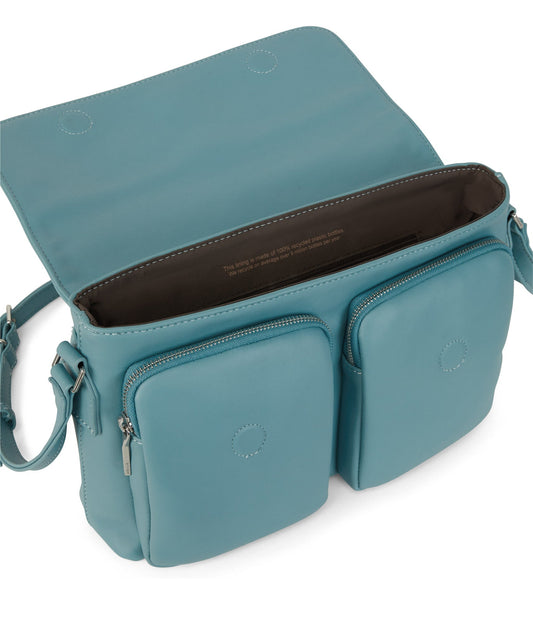 PEPI Vegan Crossbody Bag - Sol | Color: Blue - variant::canal