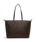 ABBI Vegan Tote Bag - Sol | Color: Brown - variant::espresso