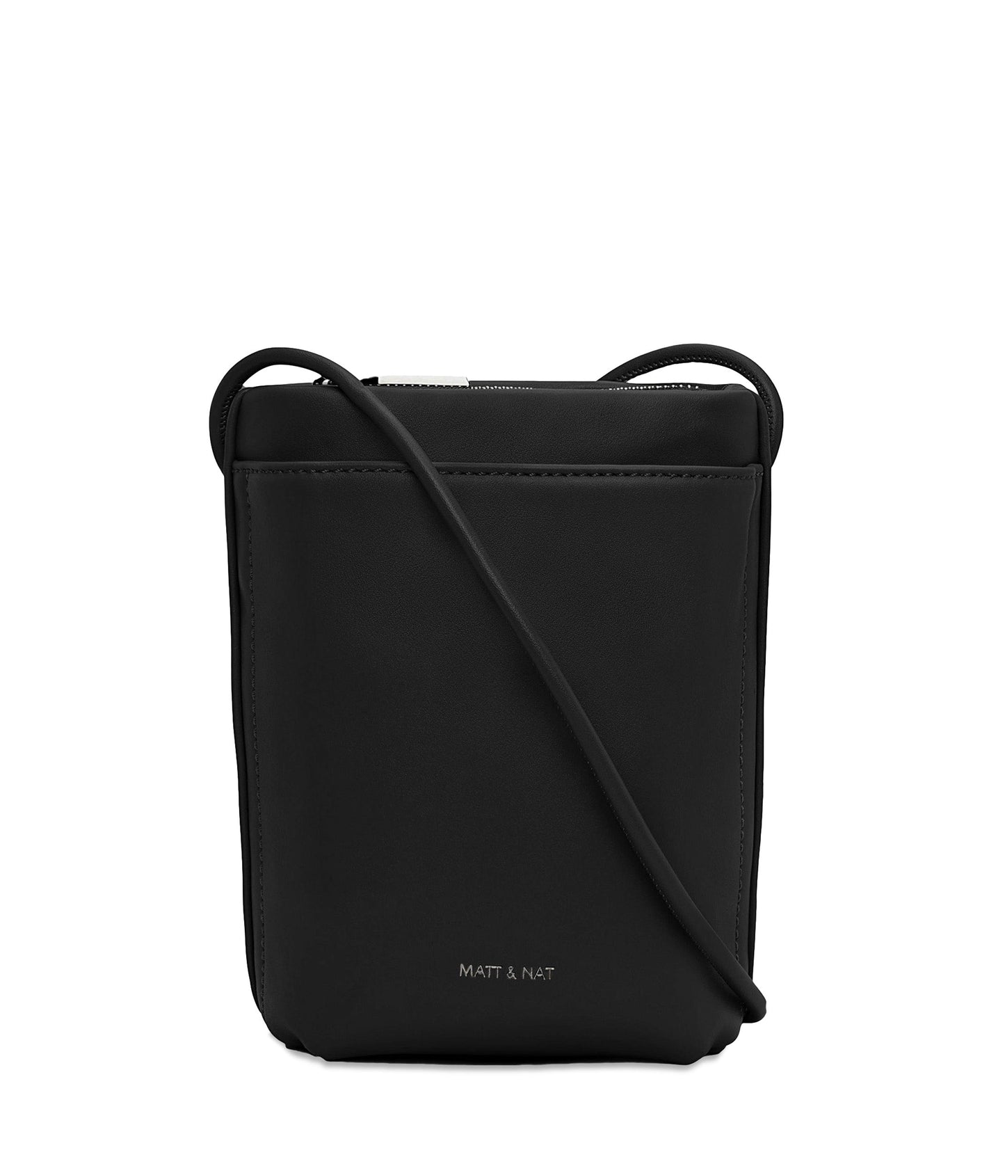 MILLE Vegan Crossbody Bag - Sol | Color: Black - variant::black