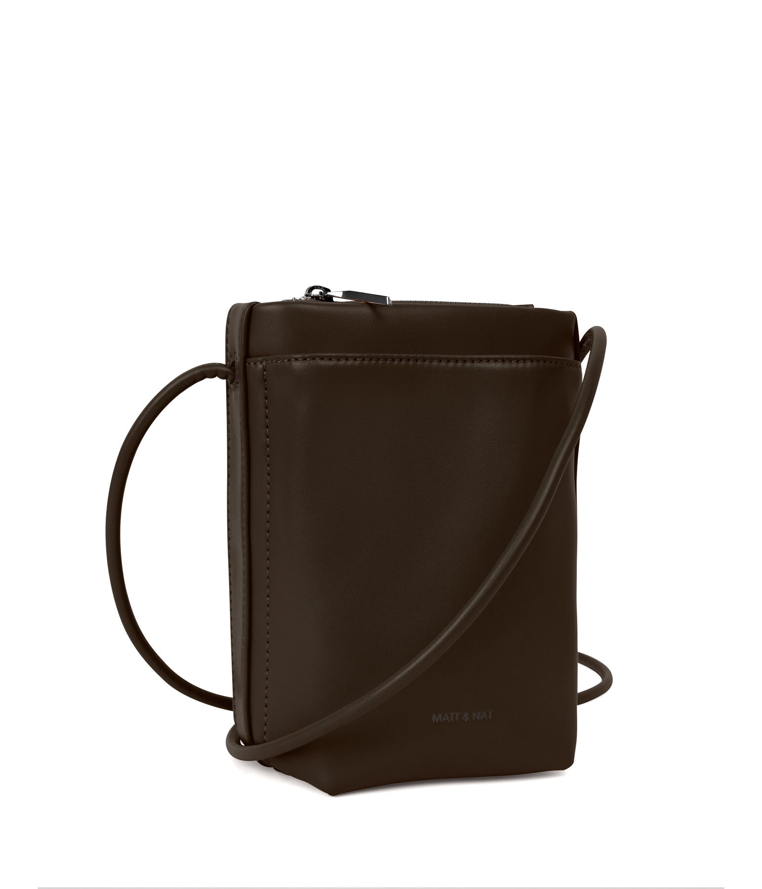 MILLE Vegan Crossbody Bag - Sol | Color: Brown - variant::espresso