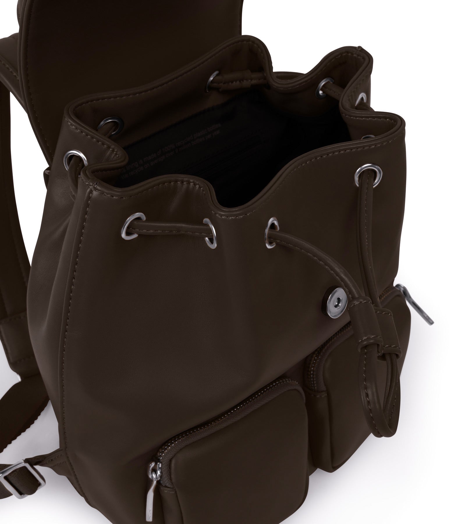 TATUM Vegan Backpack - Sol | Color: Brown - variant::espresso