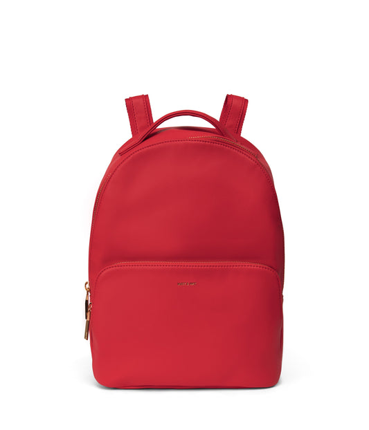 CAROSM Small Vegan Backpack - Sol | Color: Red - variant::sorbet