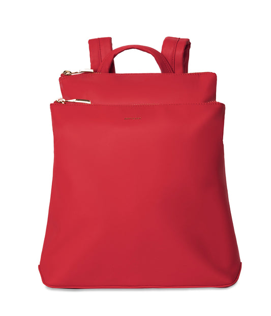 NARA Vegan Backpack - Sol | Color: Red - variant::sorbet