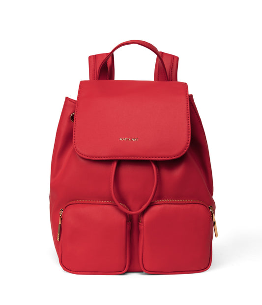 TATUM Vegan Backpack - Sol | Color: Red - variant::sorbet