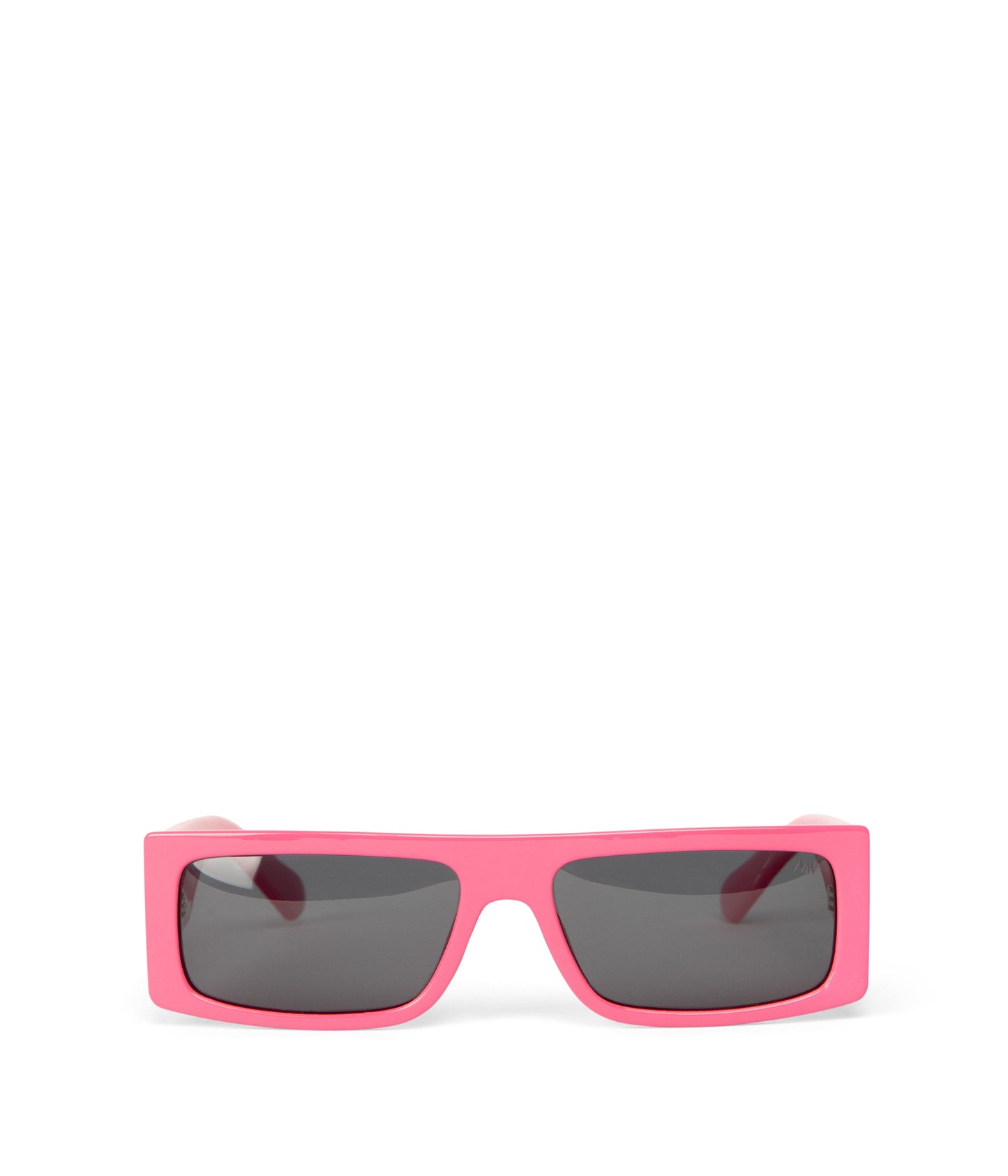 SAWAI-2 Recycled Rectangle Sunglasses | Color: Purple, Grey - variant::fushia