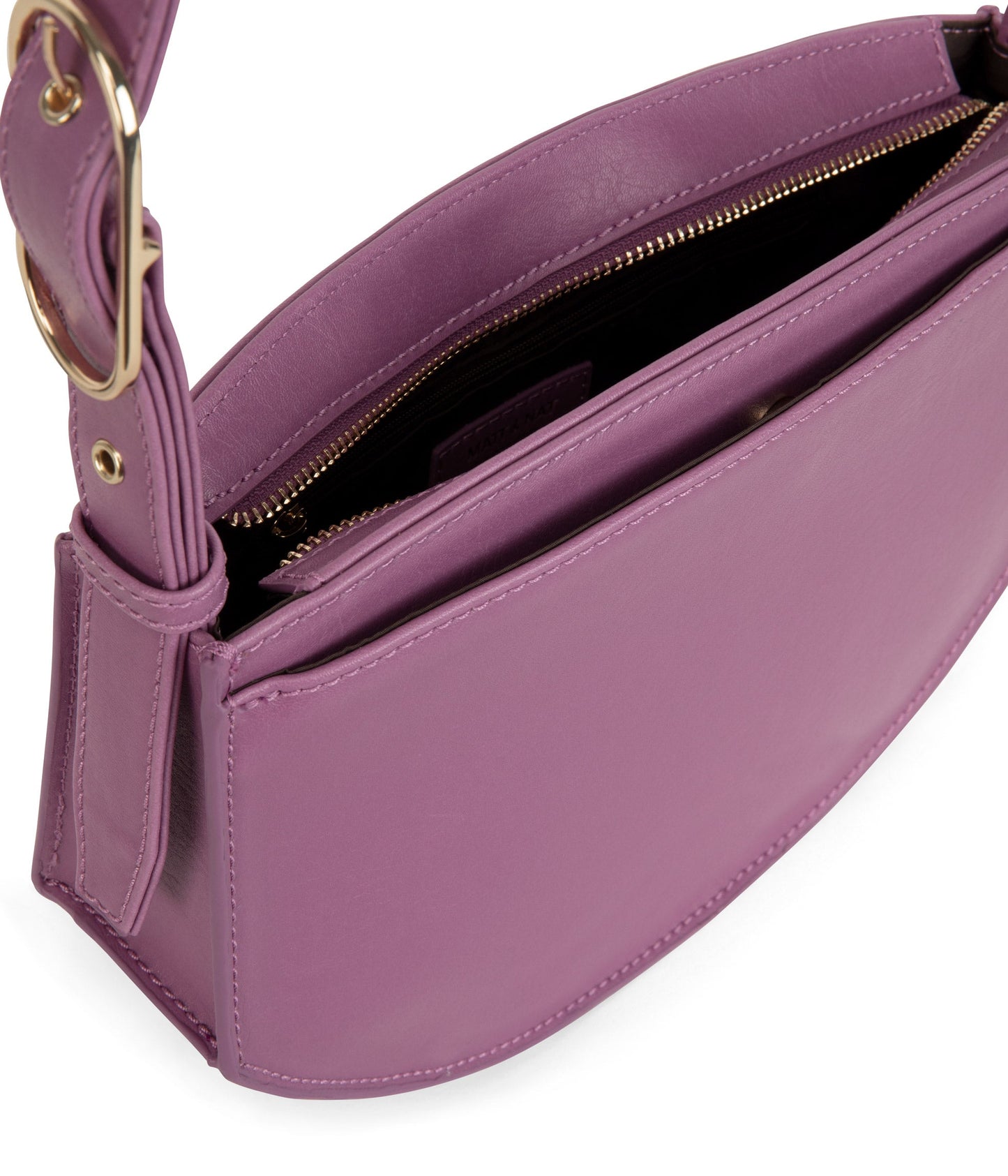 JENINE Vegan Shoulder Bag - Vintage | Color: Pink - variant::wisteria