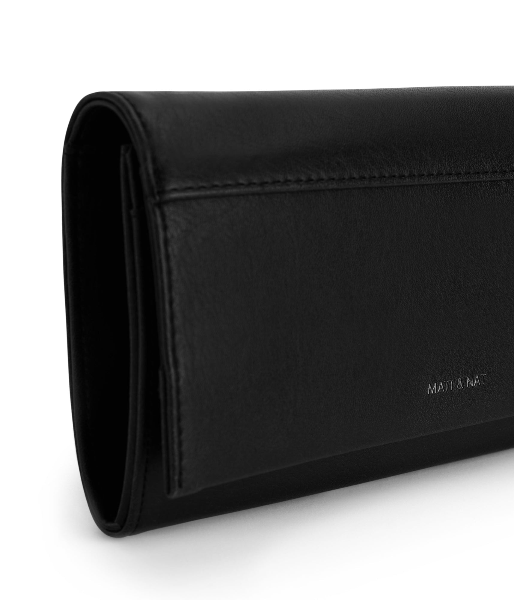 LETTE Vegan Wallet Crossbody Bag - Vintage | Color: Black - variant::black