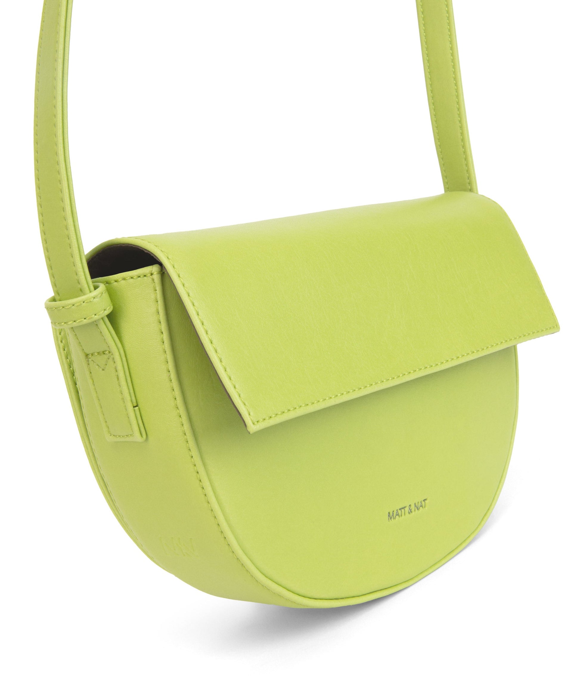 RITH Vegan Saddle Bag - Vintage | Color: Green - variant::honeydew