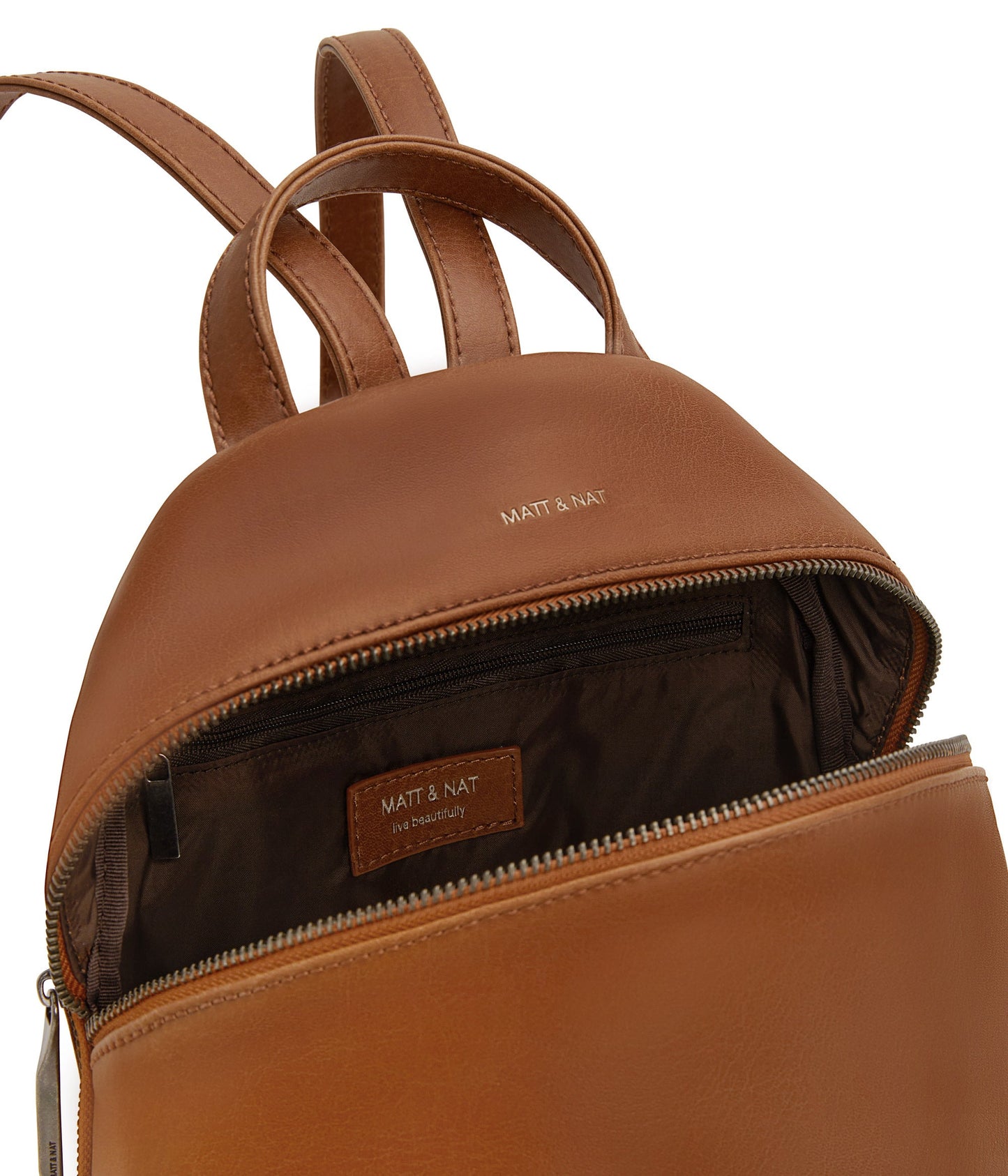 ARIES Vegan Backpack - Vintage | Color: Brown - variant::chili
