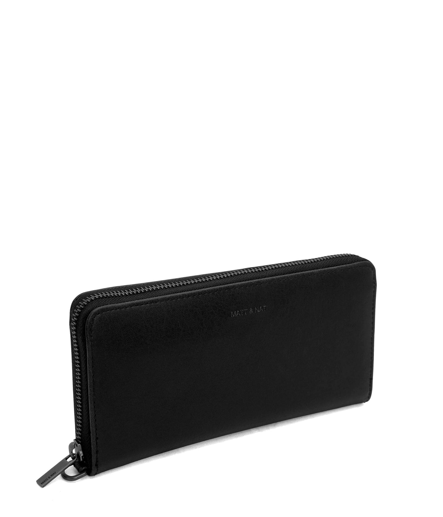 ELM Vegan Continental Wallet - Vintage | Color: Black - variant::black