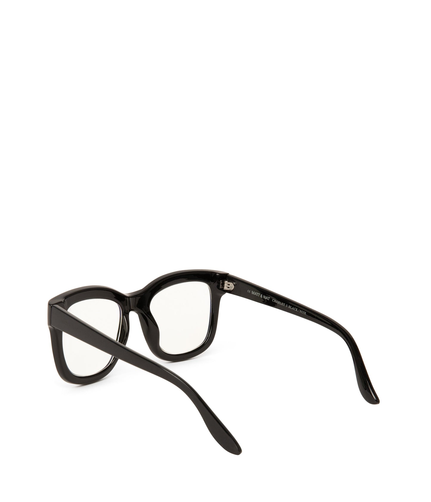 CHARLET-3 Recycled Wayfarer Reading Glasses | Color: Black - variant::black