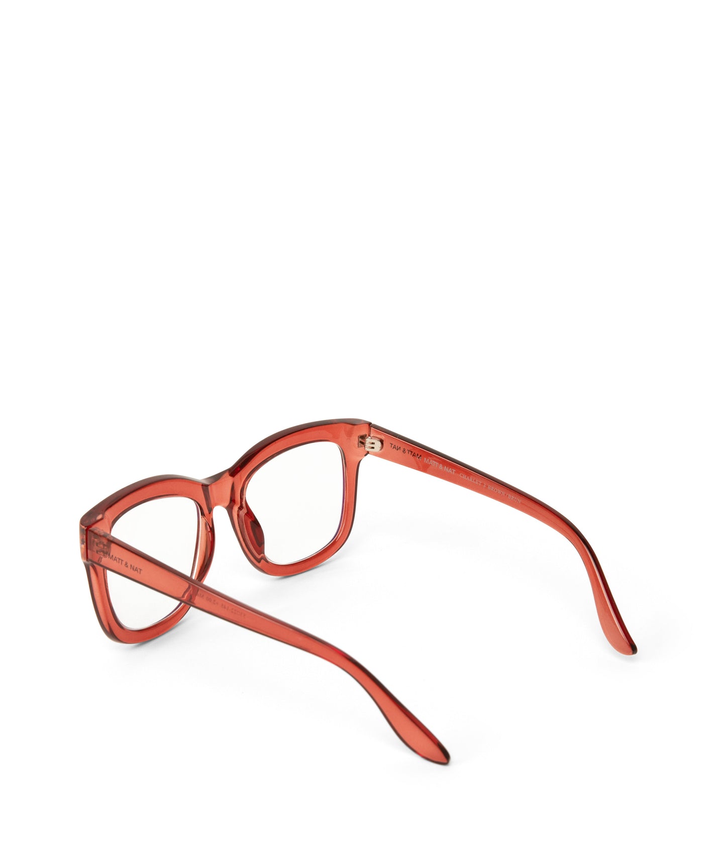 CHARLET-3 Recycled Wayfarer Reading Glasses | Color: Brown - variant::brown