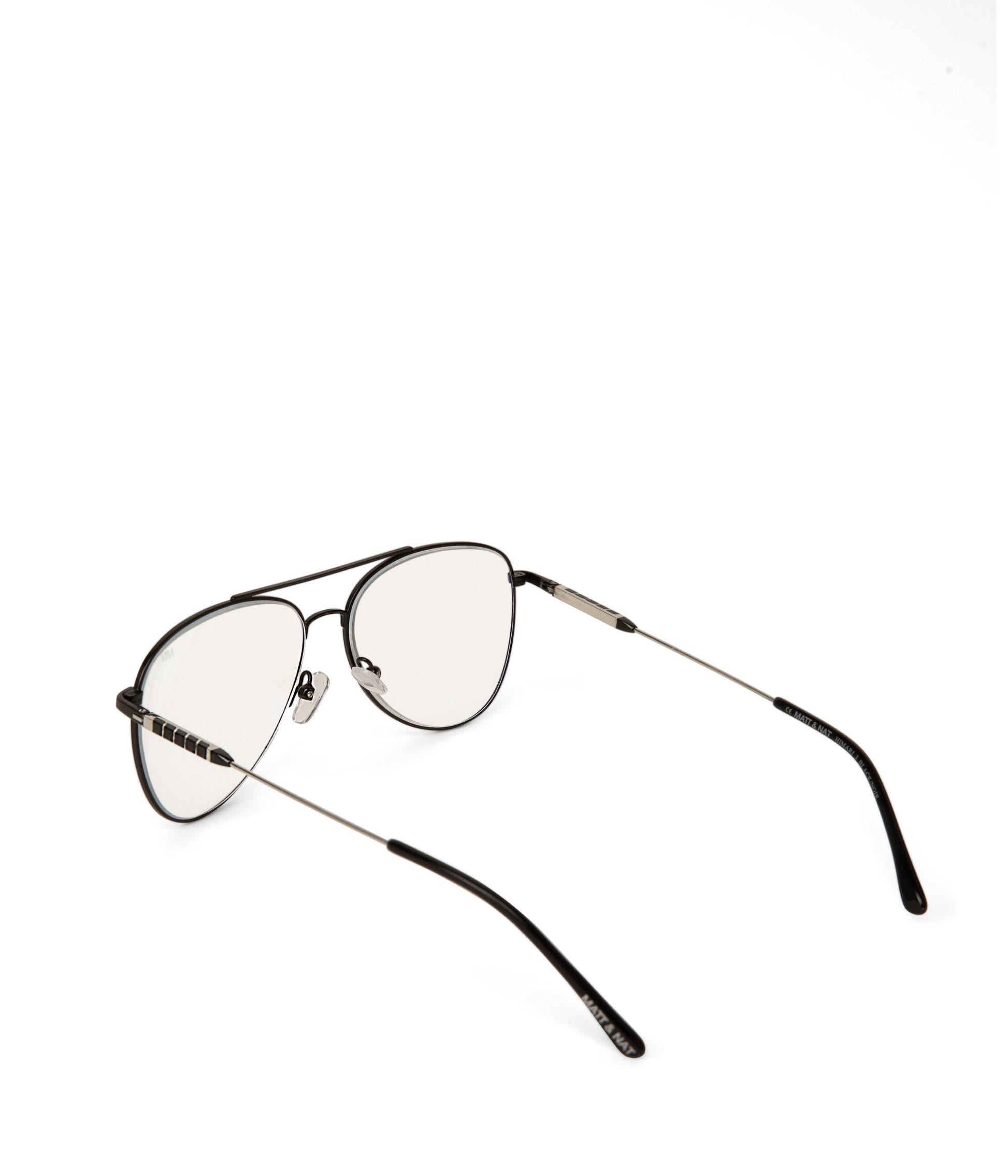 HIMARI-3 Recycled Aviator Reading Glasses | Color: Black - variant::black
