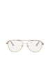 KIKKO-3 Recycled Aviator Reading Glasses | Color: Grey - variant::silver