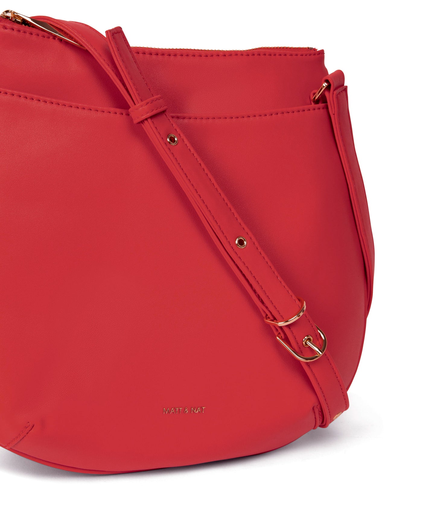 SALO LG Vegan Crossbody Bag - Sol | Color: Red - variant::sorbet