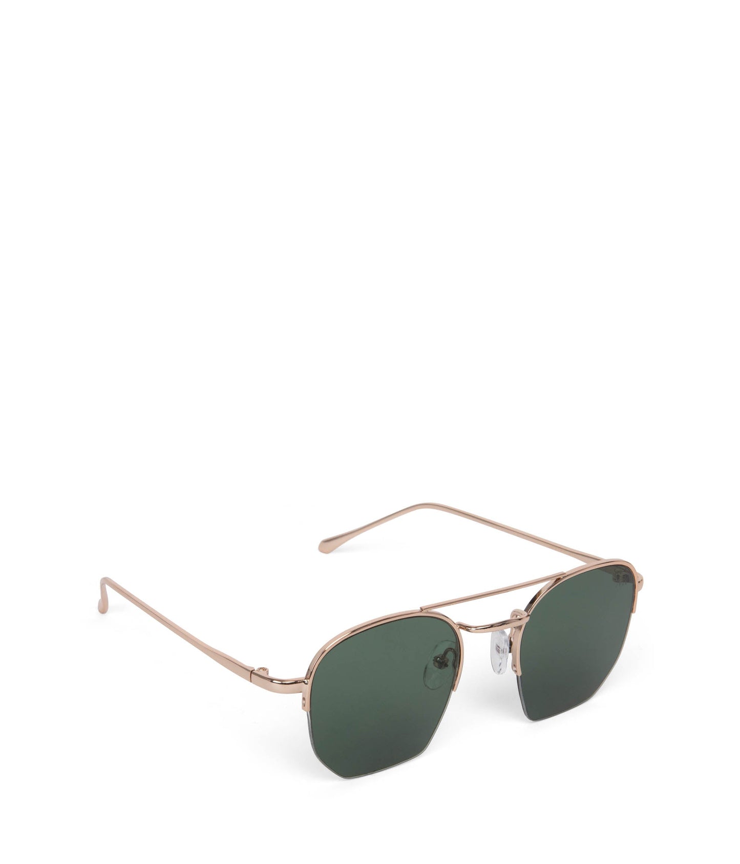 SARAI Aviator Sunglasses | Color: Gold, Green - variant::gololi