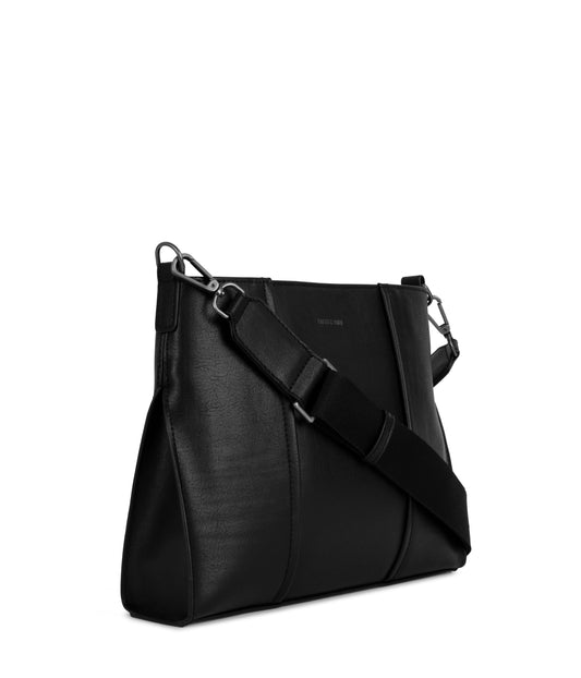 INGRID Vegan Crossbody Bag – Arbor | Color: Black - variant::black