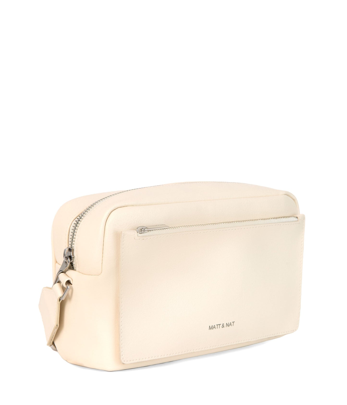 PAIGE Vegan Crossbody Bag - Arbor | Color: White, Beige - variant::macadamia