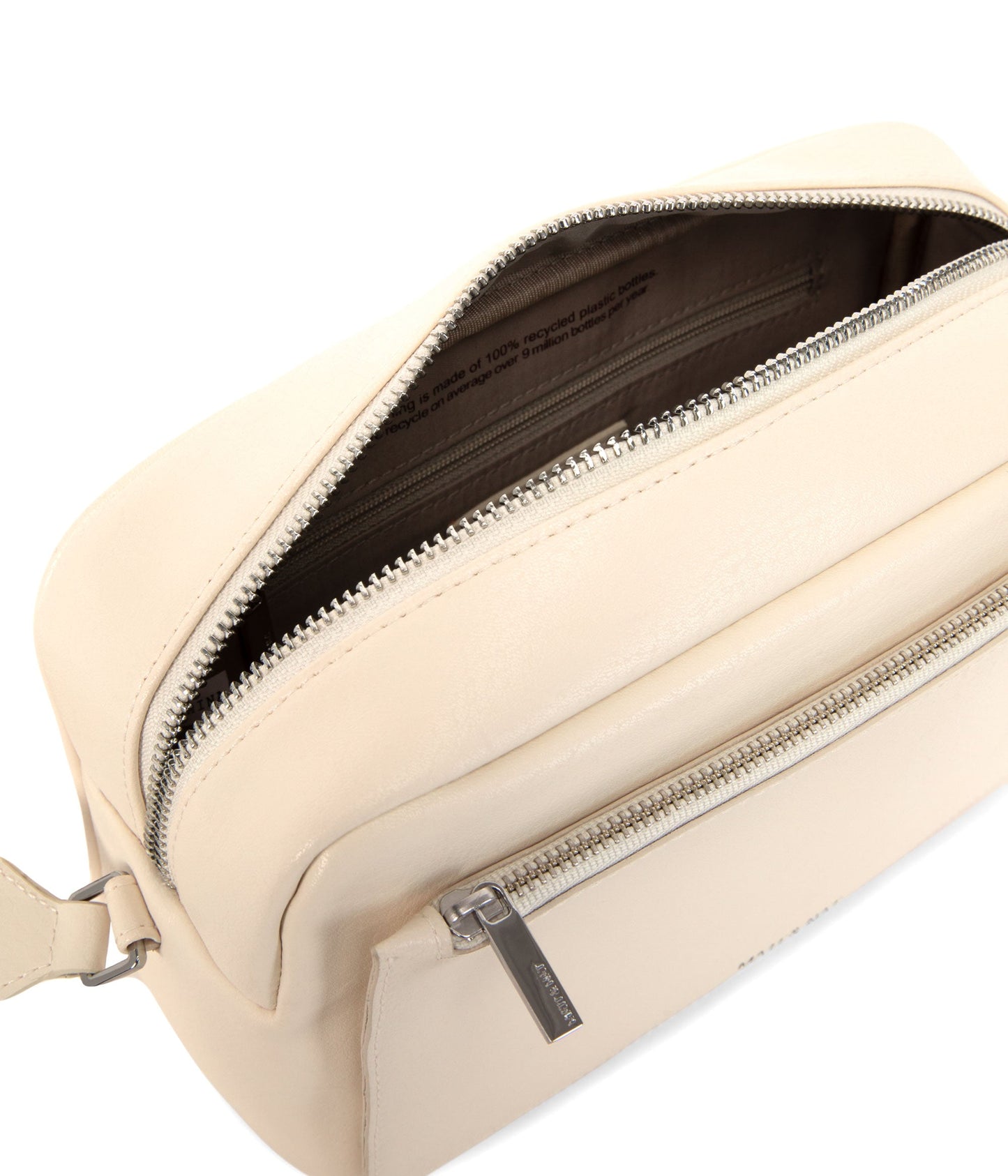 PAIGE Vegan Crossbody Bag - Arbor | Color: White, Beige - variant::macadamia