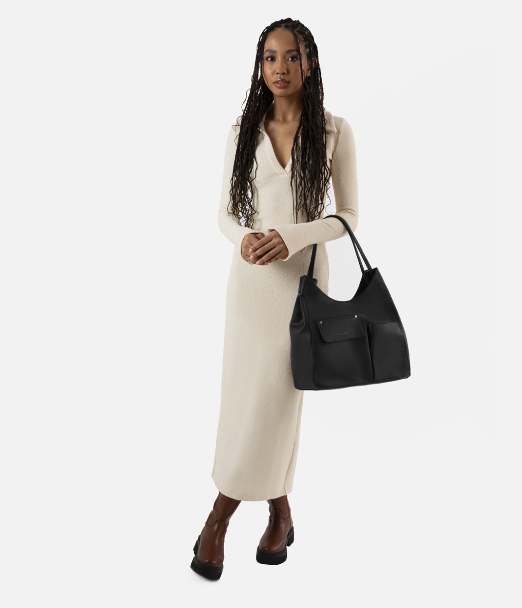TINA Large Vegan Tote Bag - Arbor | Matt & Nat Europe TINA Large Vegan Tote Bag - Arbor | Matt & Nat Europe