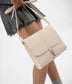 LAUREN Vegan Crossbody Bag - Arbor | Color: White, Beige - variant::macadamia