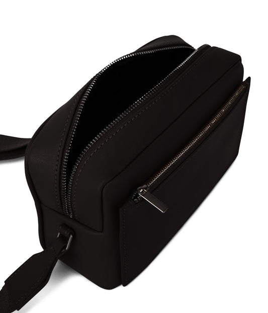 PAIGE Vegan Crossbody Bag - Arbor | Color: Black - variant::black