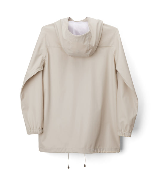 DEMEE Women’s Rain Jacket | Color: White - variant::nude