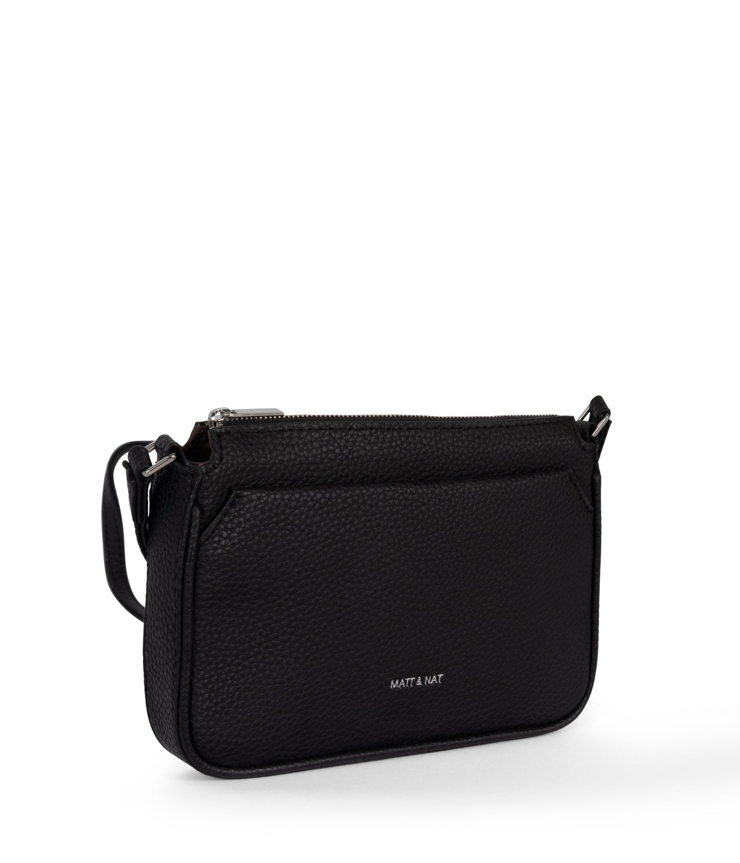 IVY Vegan Crossbody Bag - Purity | Color: Black - variant::black